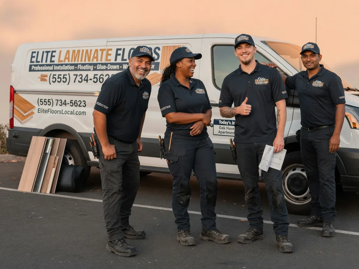 Laminate flooring installation company in Edwards, IL